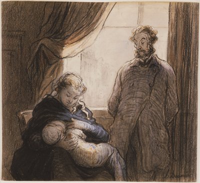 The Family by Honoré Daumier
